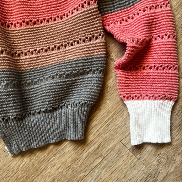 Vintage Y2K Crochet Zip Up Hoodie - Picture 4 of 6